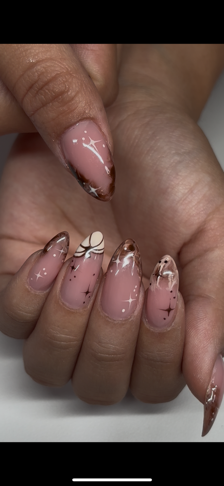 Structured gel mani at LainomiNails in Waukegan, IL