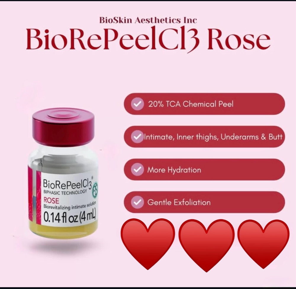 BioRePeel Rose Intimate Area TX