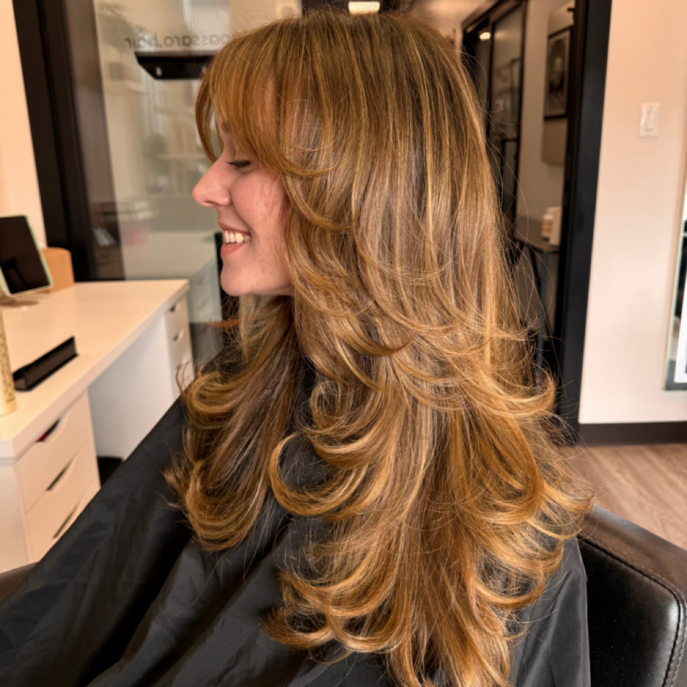 Haircut at Victoriapassaro.hair in Bellmore, NY