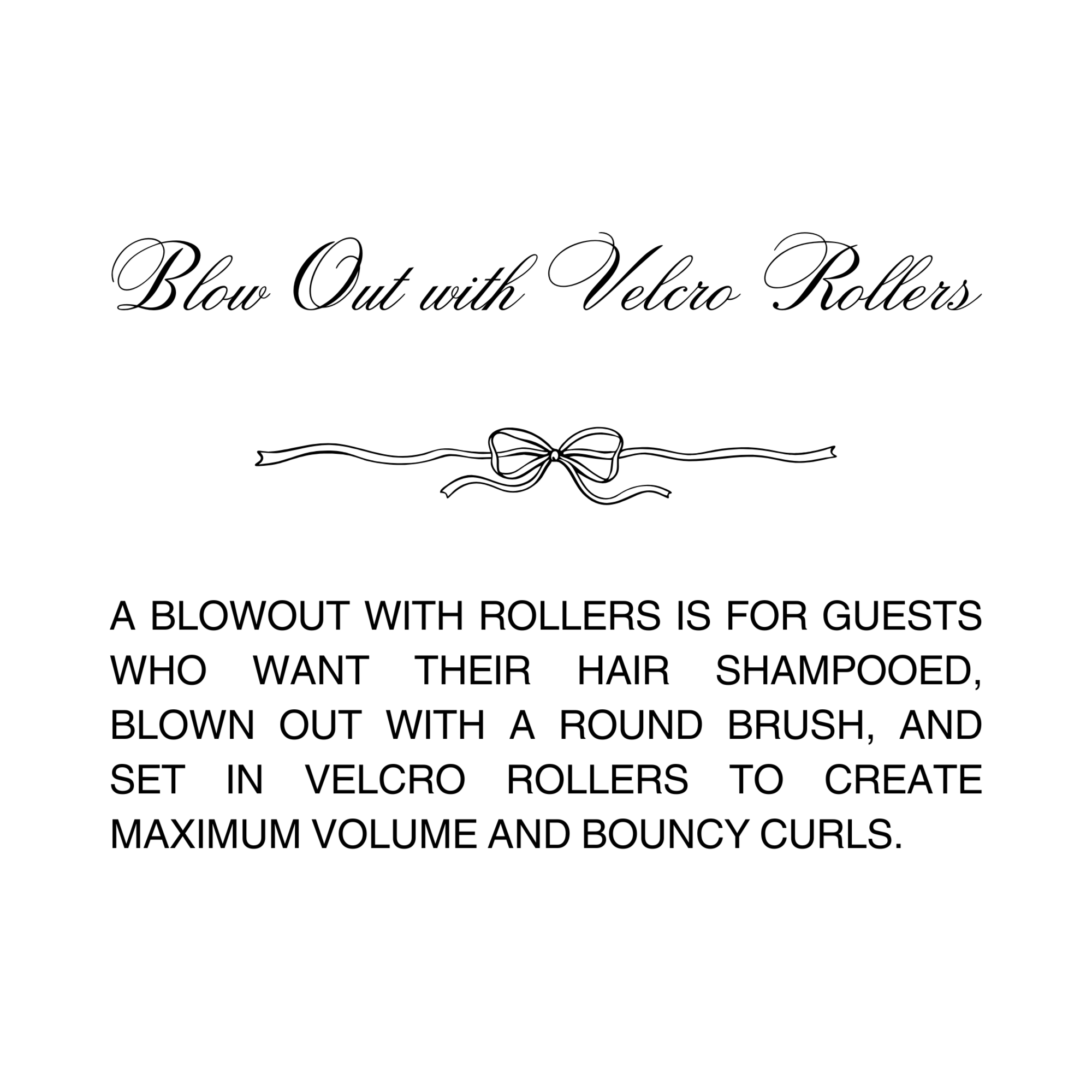 Blow Out with Velcro Rollers at Hair By Katie-Ann in Beavercreek, OH