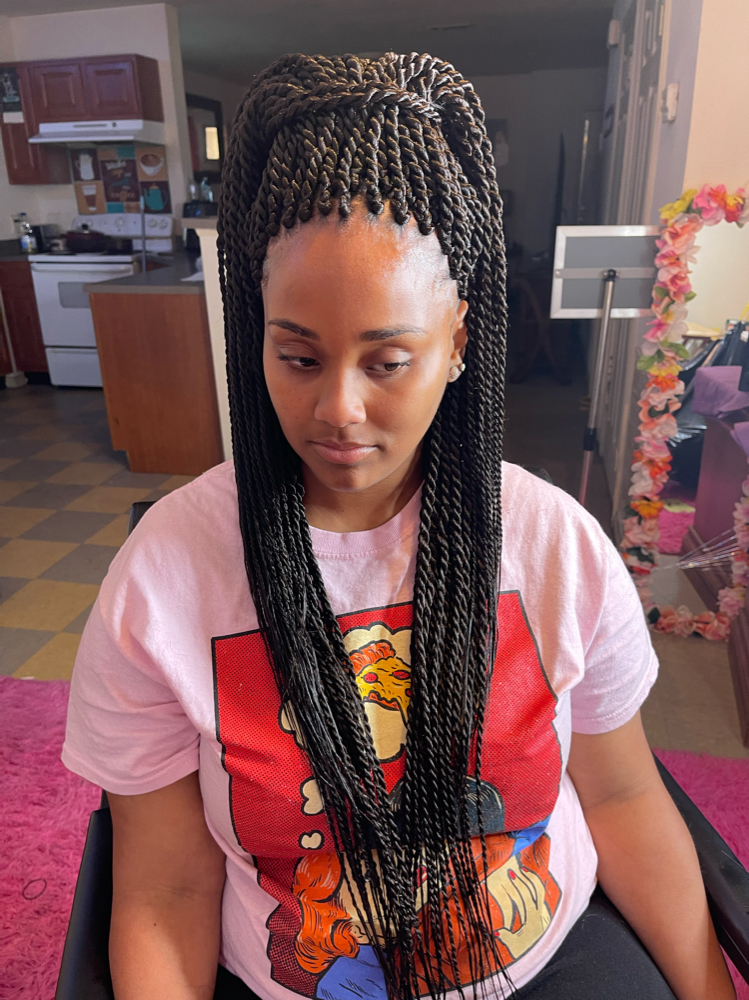 Small Senegalese Twists