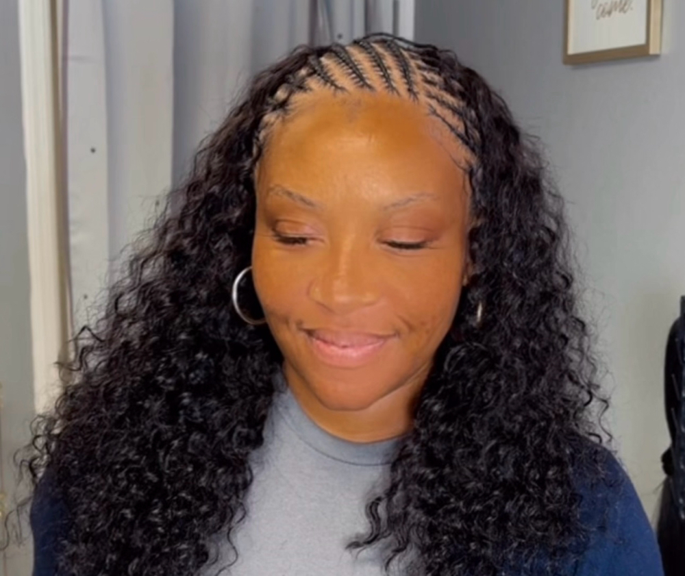 Fulani Braids+ Quick Weave