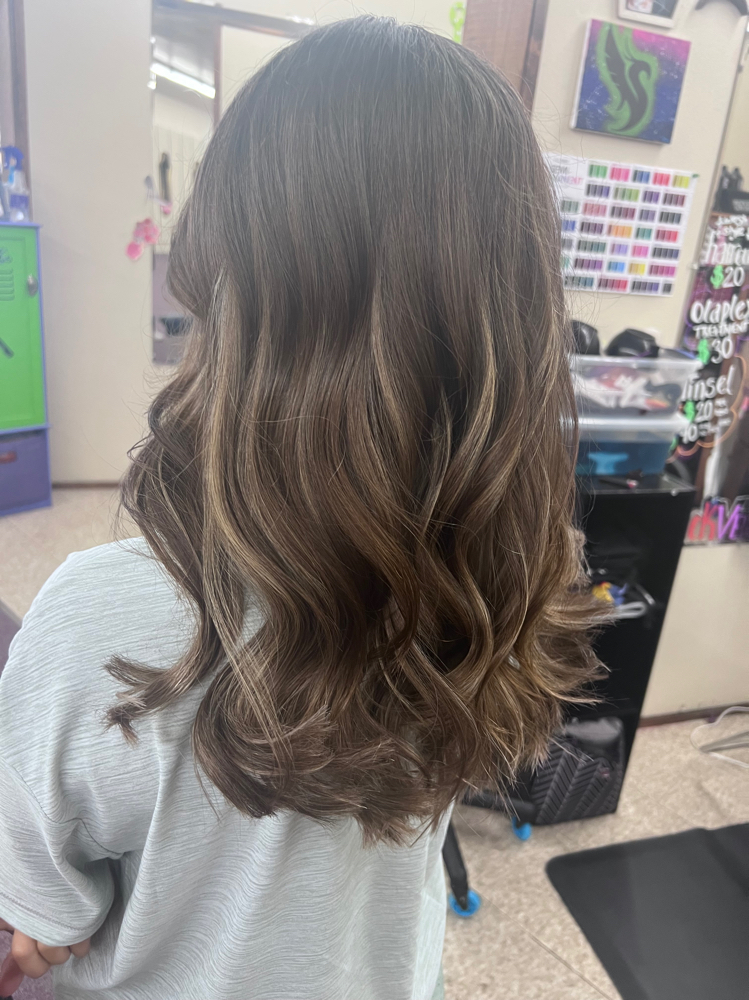 HIGHLIGHTS (medium length hair)