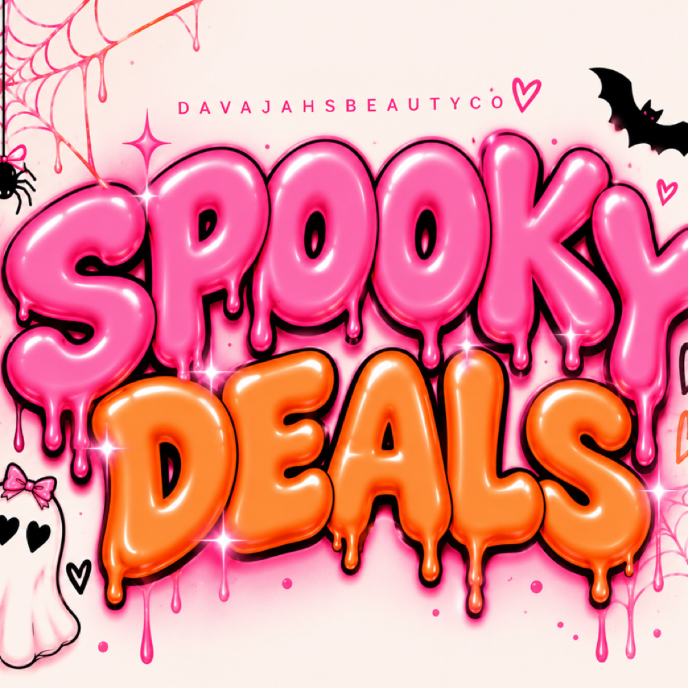 SPOOKY DEALS 👻 at Davajah’sBeautyCo🩶. in Starkville, MS