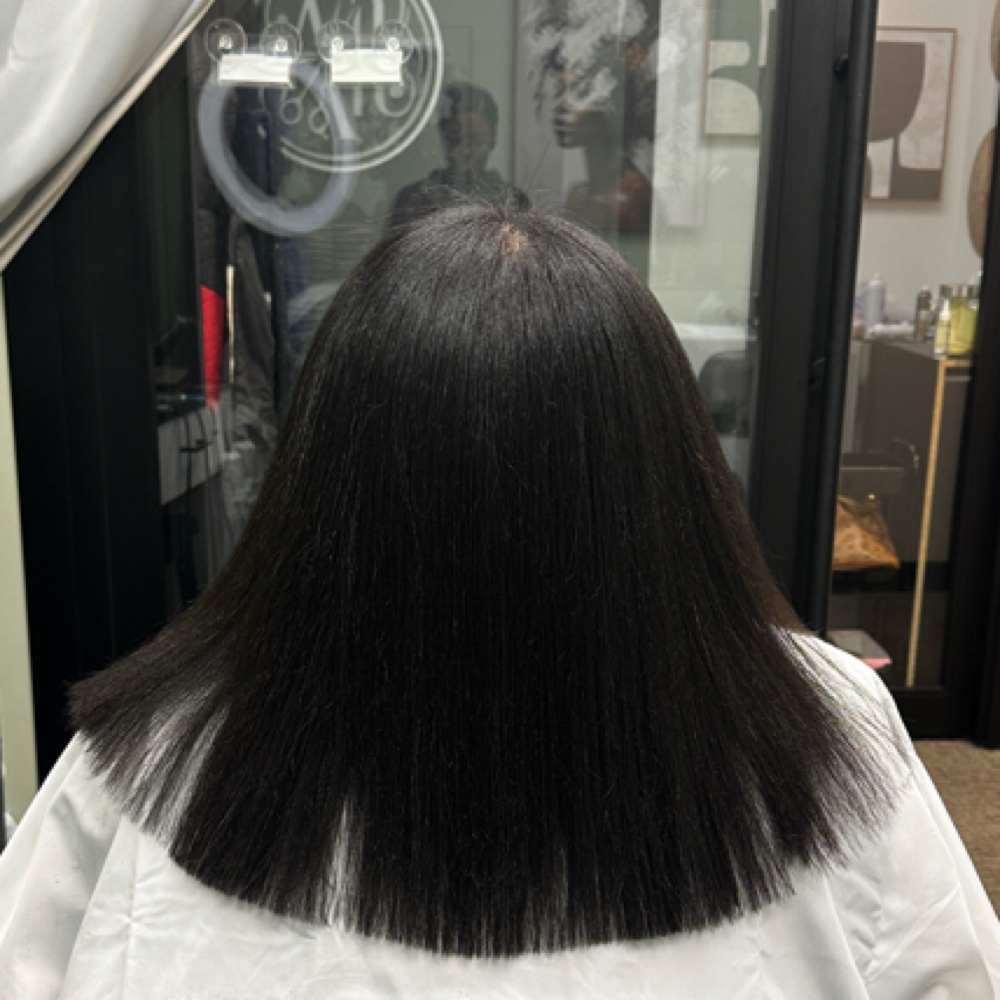 Silk Press With Trim at Tress Affairs By Tamiera in Wauwatosa, WI