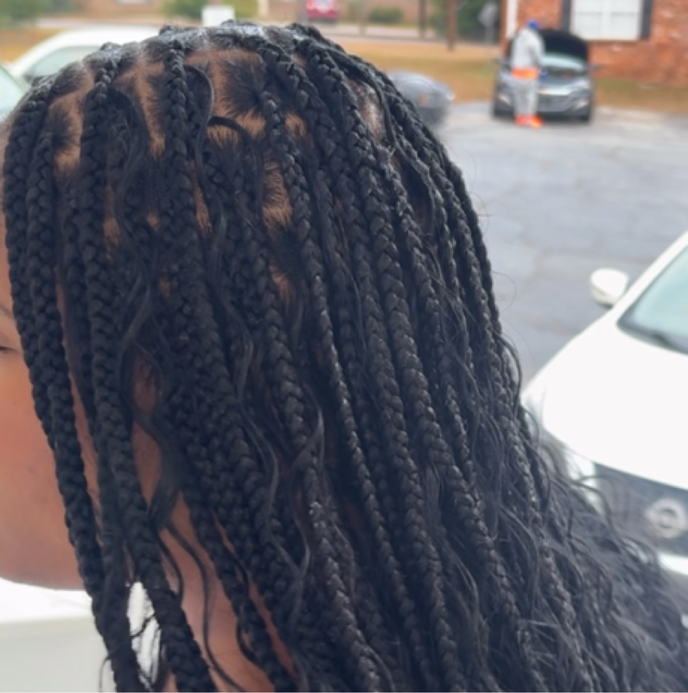 Smedium Knotless/boho ✨ at Nellzbeautyparlor in Jonesboro, GA