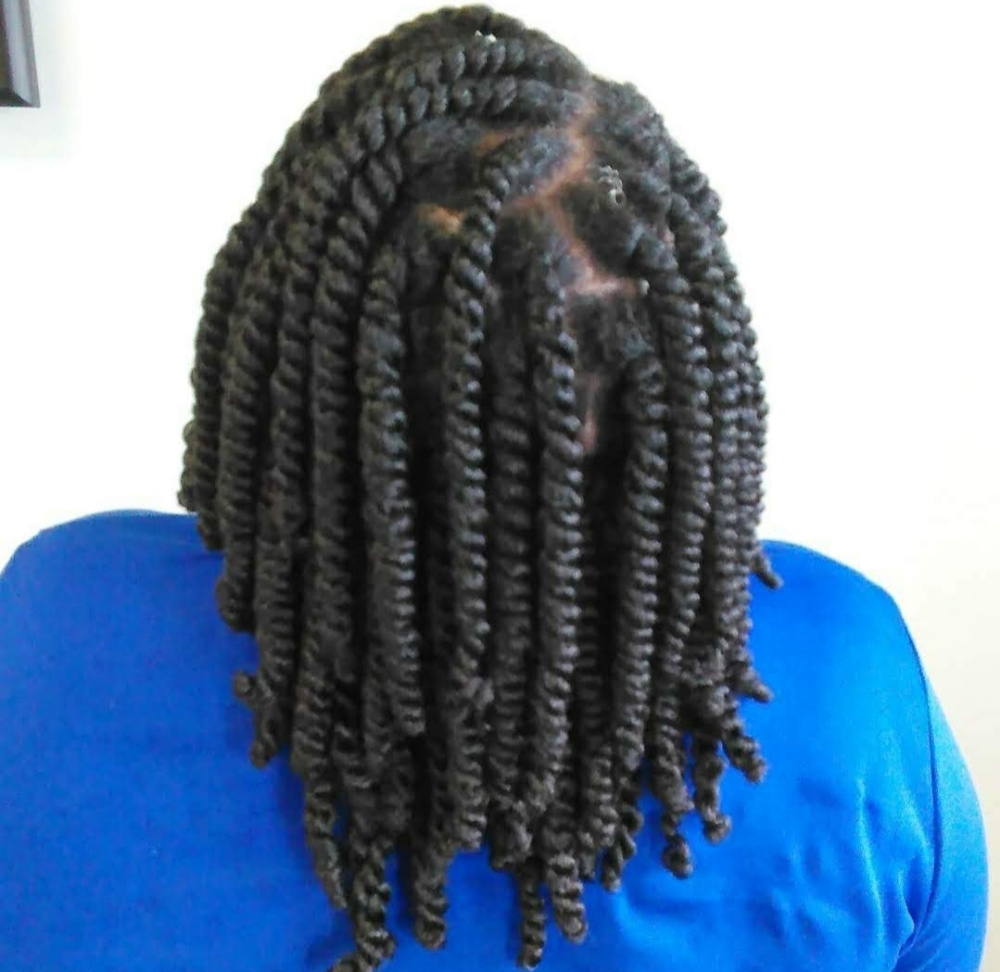 Shoulder Length 2 Strand Twist