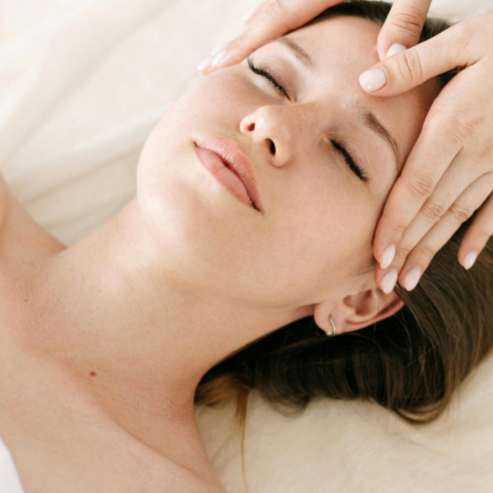 Lymphatic Face Massage