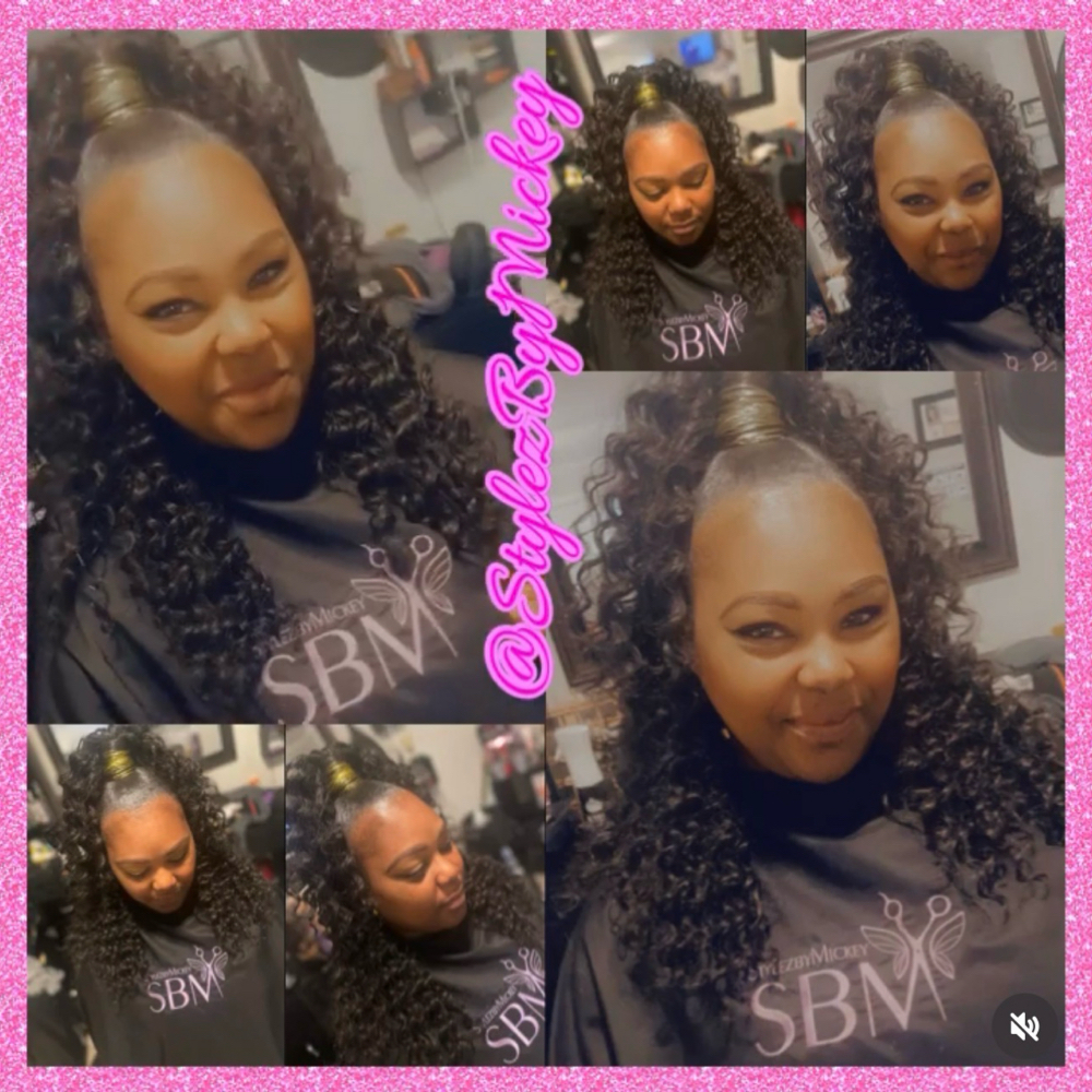 Half Up-Half Down at StylezByMickey in Stonecrest, GA