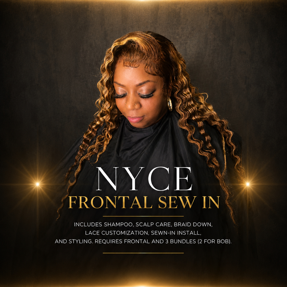 NYCE Frontal Sew In at SO NYCE STUDIO in Fayetteville, NC