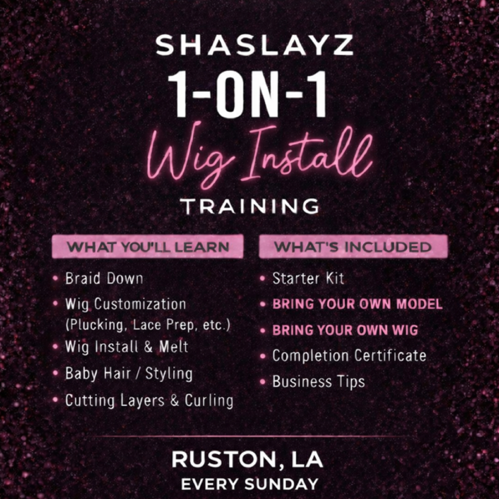 Private 1-On-1 Class (EVERY SUNDAY) at Shaslayz in Ruston, LA