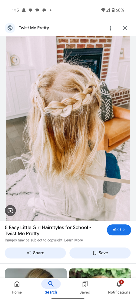 Little Girls Hairstyling $20+