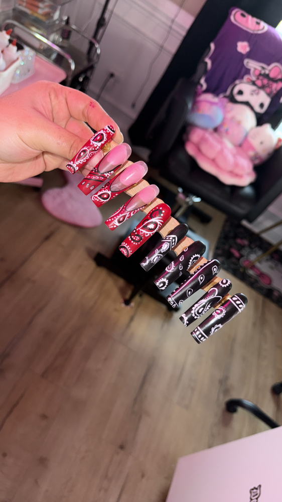 Press On Set at Yazzy Nails in Fayetteville, NC