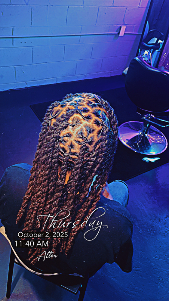All Dreads (S&C ,Retwist&Style) at CieraTheStylist in Alton, IL