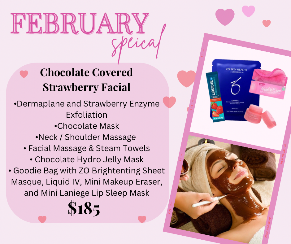 Chocolate Covered Strawberry Facial