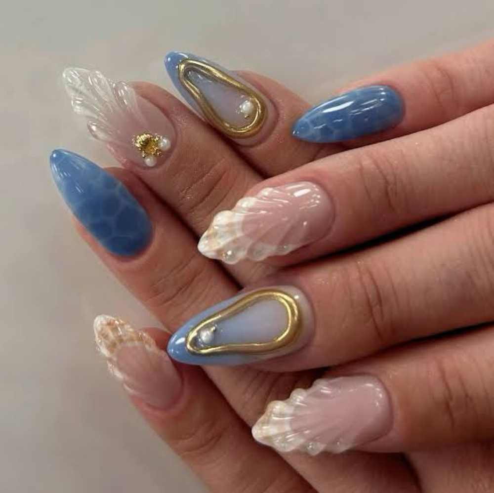 3D Nail Art at Sunset Nail Bar in Hayes, VA