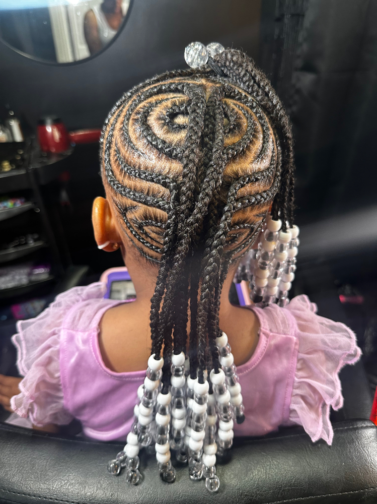 Mohawk Braids Girls 2-5 at Slay.edinbraids LLC in Belleville, NJ