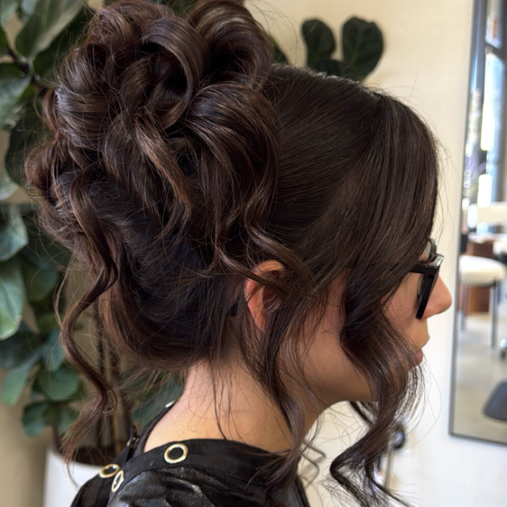 Bridal Trial/ Quince (Hairstyling ) at Aloha Beauty Bar in Banning, CA