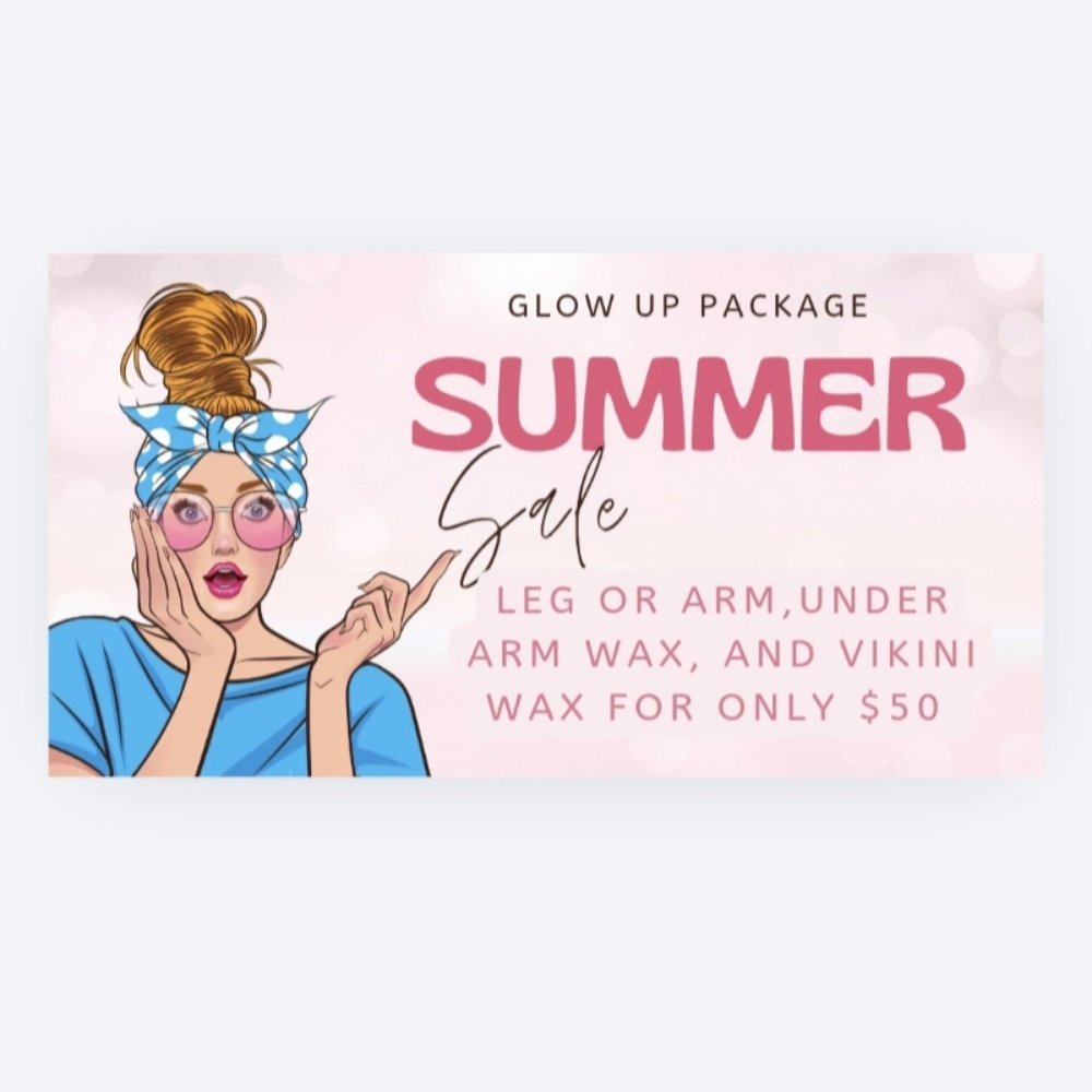 Glow Up PACKAGE at GetwaxedbyAlma in Salem, OR