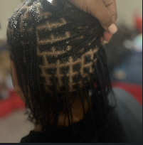 TAKEDOWN BOX BRAIDS ( Straight Hair