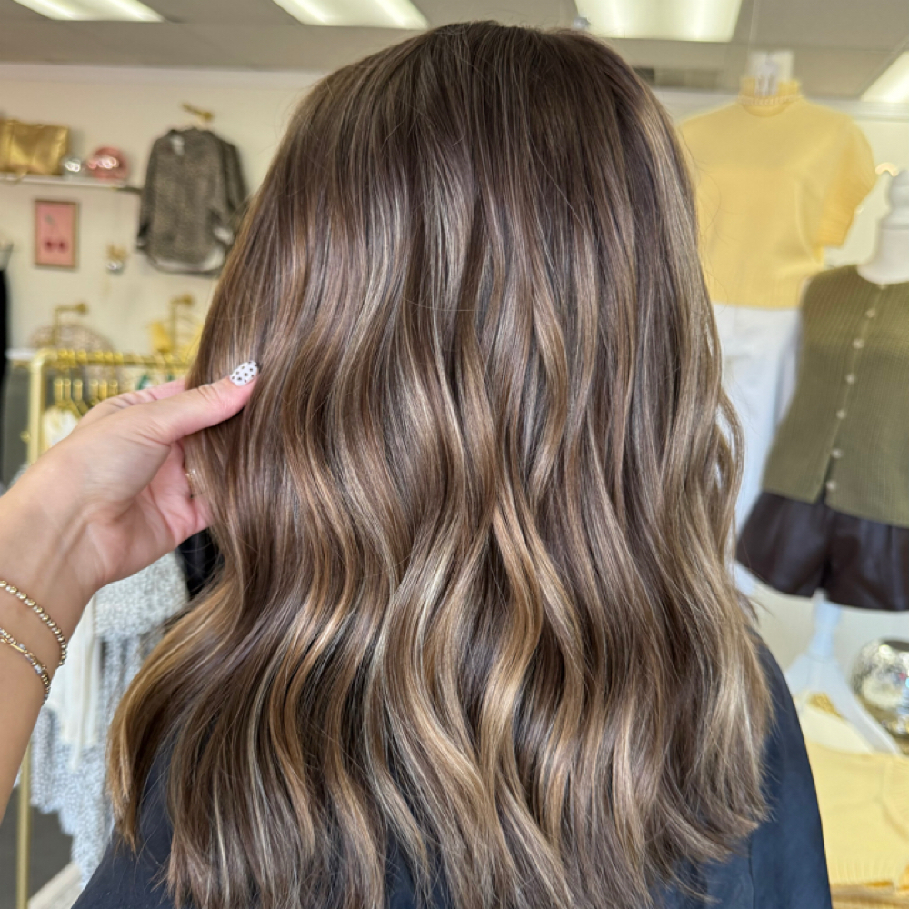 Partial Highlight With Root Color at Hair by Chavis in Darlington, SC