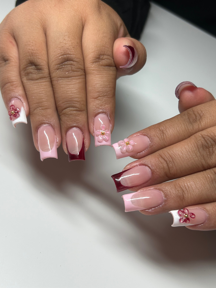 Medium Gel-X at Nails by Meesheolada in Garden Grove, CA