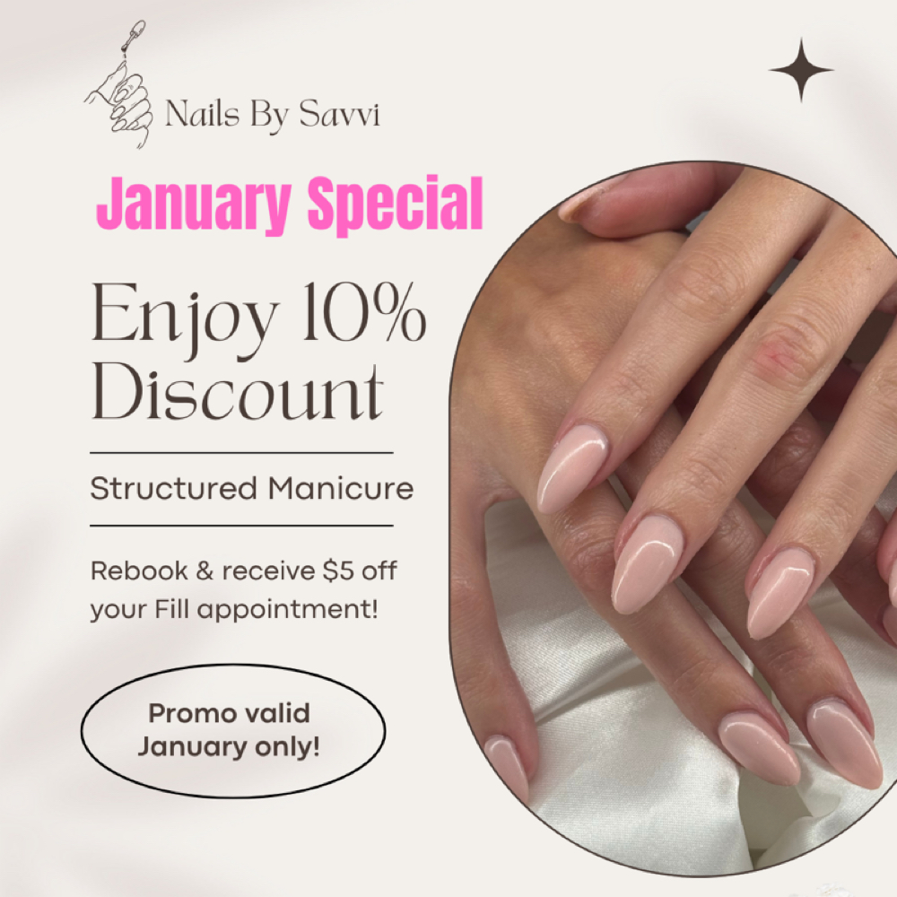 January Special - 10% / $5 OFF