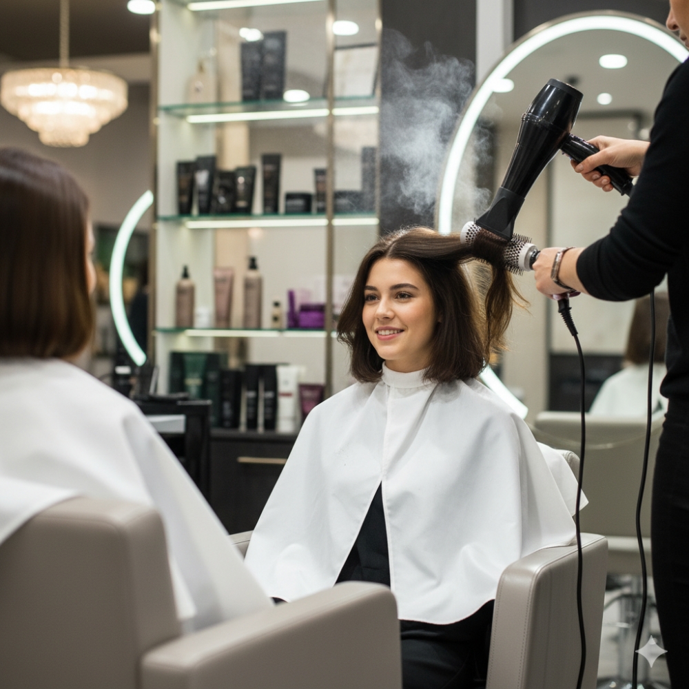 Shampoo and Blowout at Fly Girl Salon in Bristol, PA