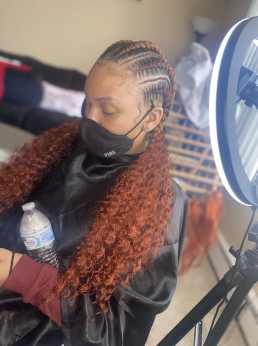 4-6 Goddess Braids(Junior) at C&C Hair Collection in Palos Hills, IL