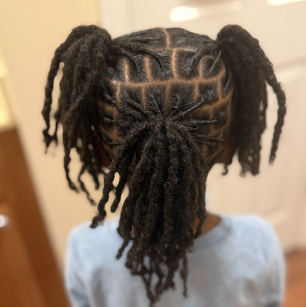 Kids Retwist & Style ✨13 & Under at LoccsByDerra in Saint Louis, MO
