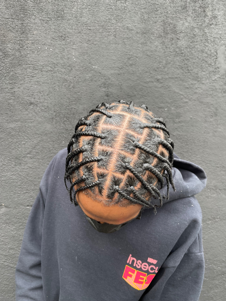 Mens Braids | Medium
