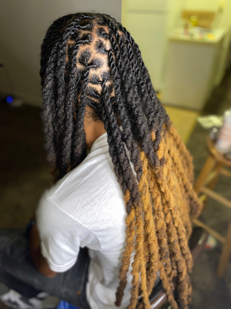 Basic Two Strand Twist at Loc.dRomance❤️ in Waldorf, MD