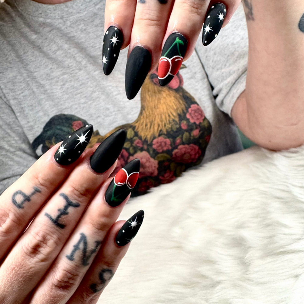 Long Acrylic at Lynn’s luxe nails in Grove, OK