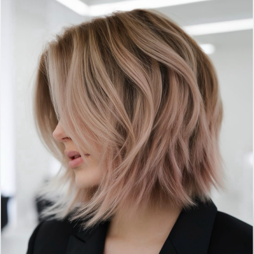 Womans Haircut at Studio Couture in Farmingdale, NY