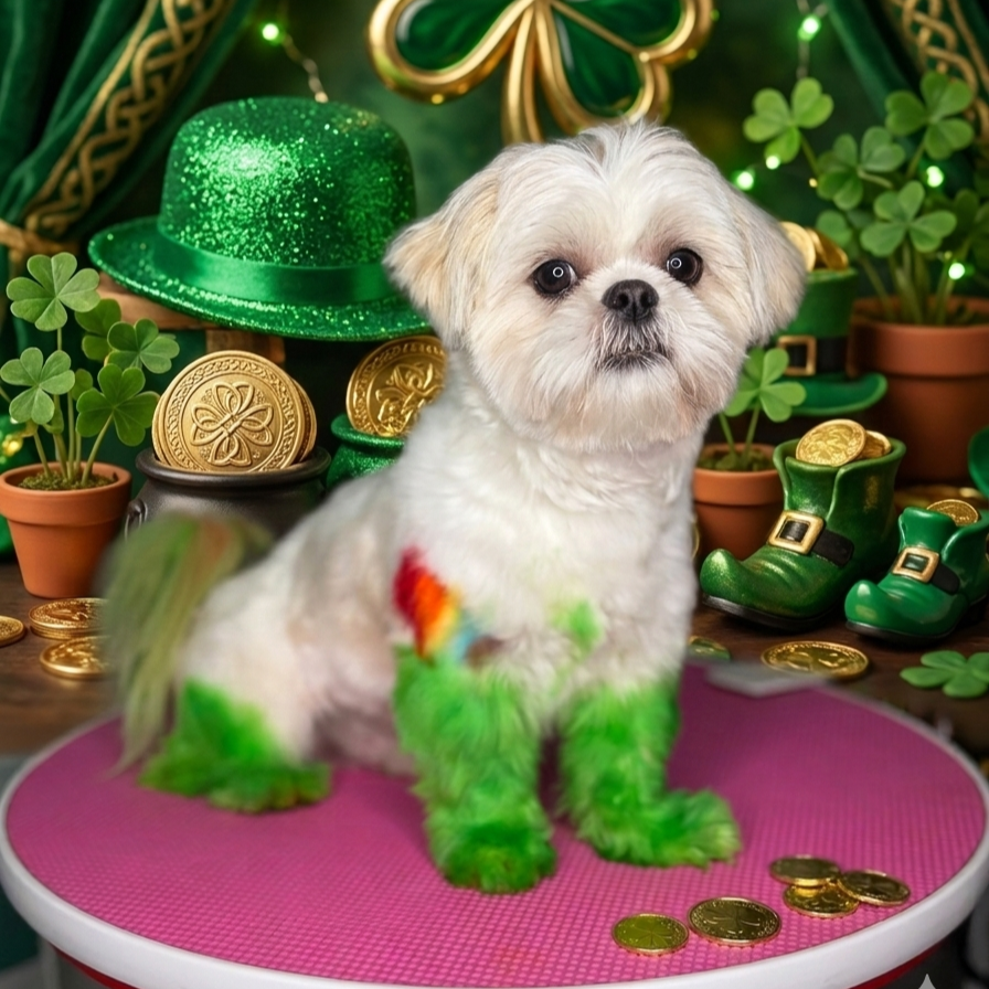 Doggy Coat Coloring at Fluff Studio LLC in Masontown, PA