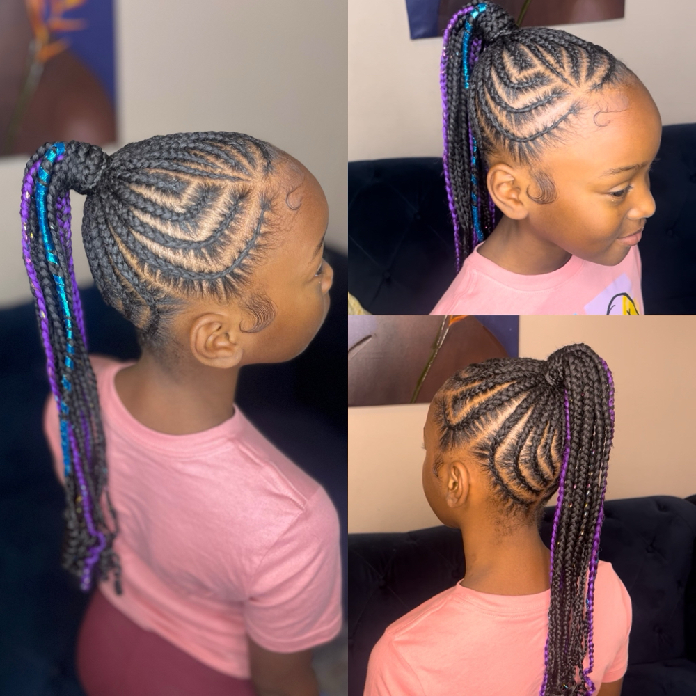 Kid Braided ponytail(s)