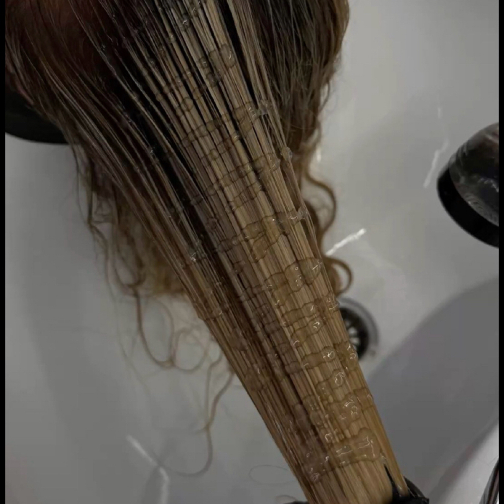 Toner/gloss at Sage Hair Co in Boise, ID