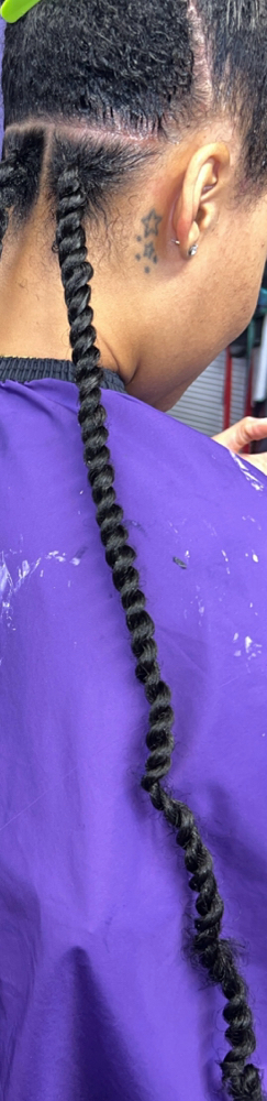 2strand Twist HAIR ADDED