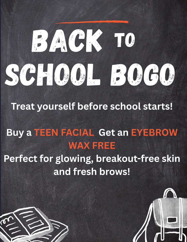 Teen Facial & Free Wax Bogo