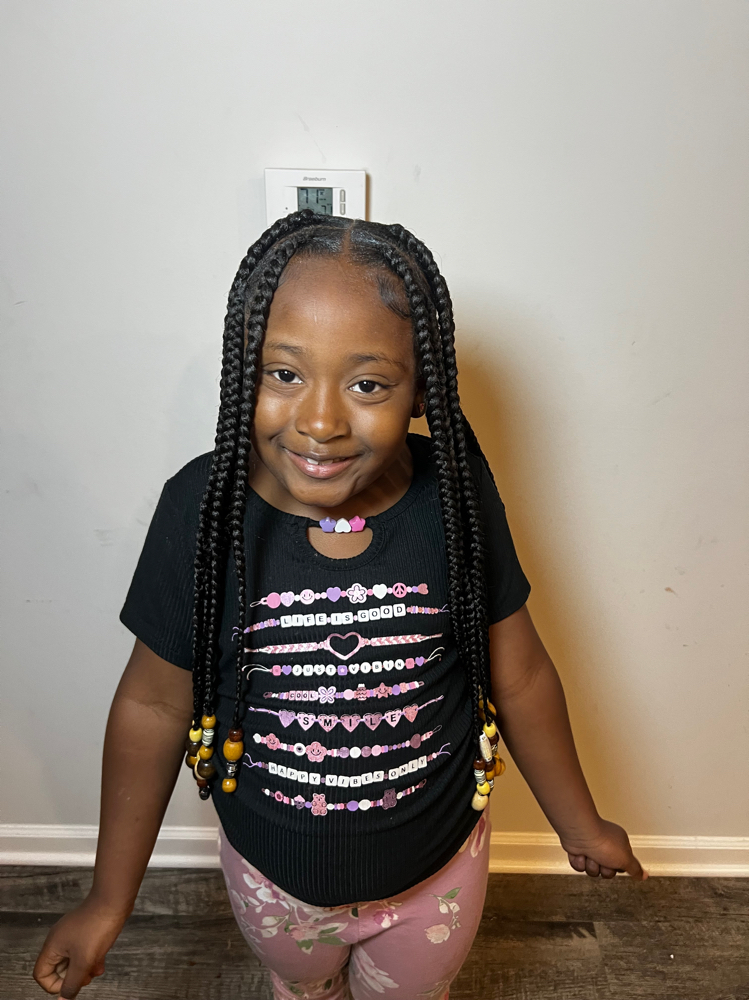 Kids Knotless Braids AGES 5-7