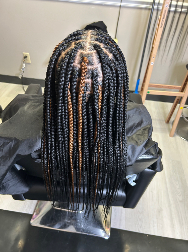 Smedium Box Braids