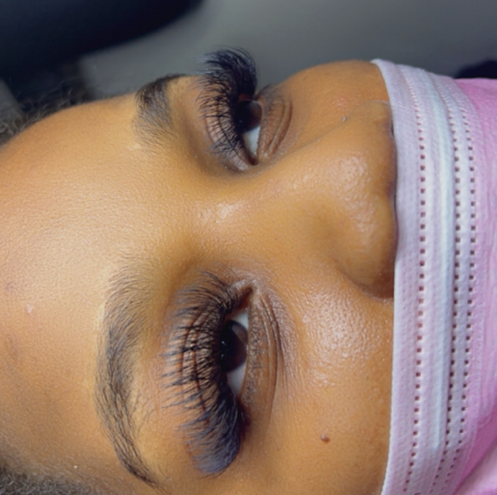 Hybrid Lash Extension Refill at Shantii House Of Beauty Studio in Cary, NC