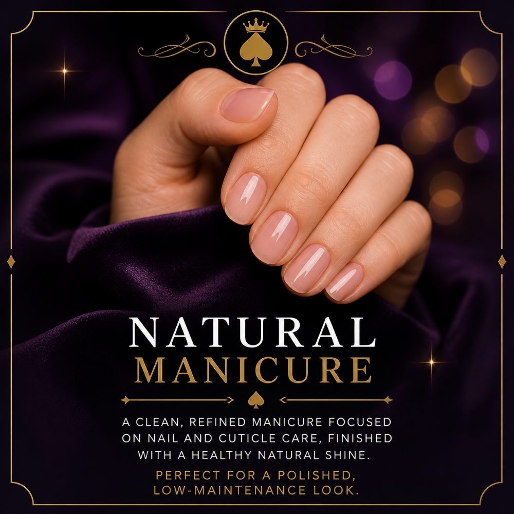 Natural Manicure at Royal Flush Nail Co. in Christiansburg, VA