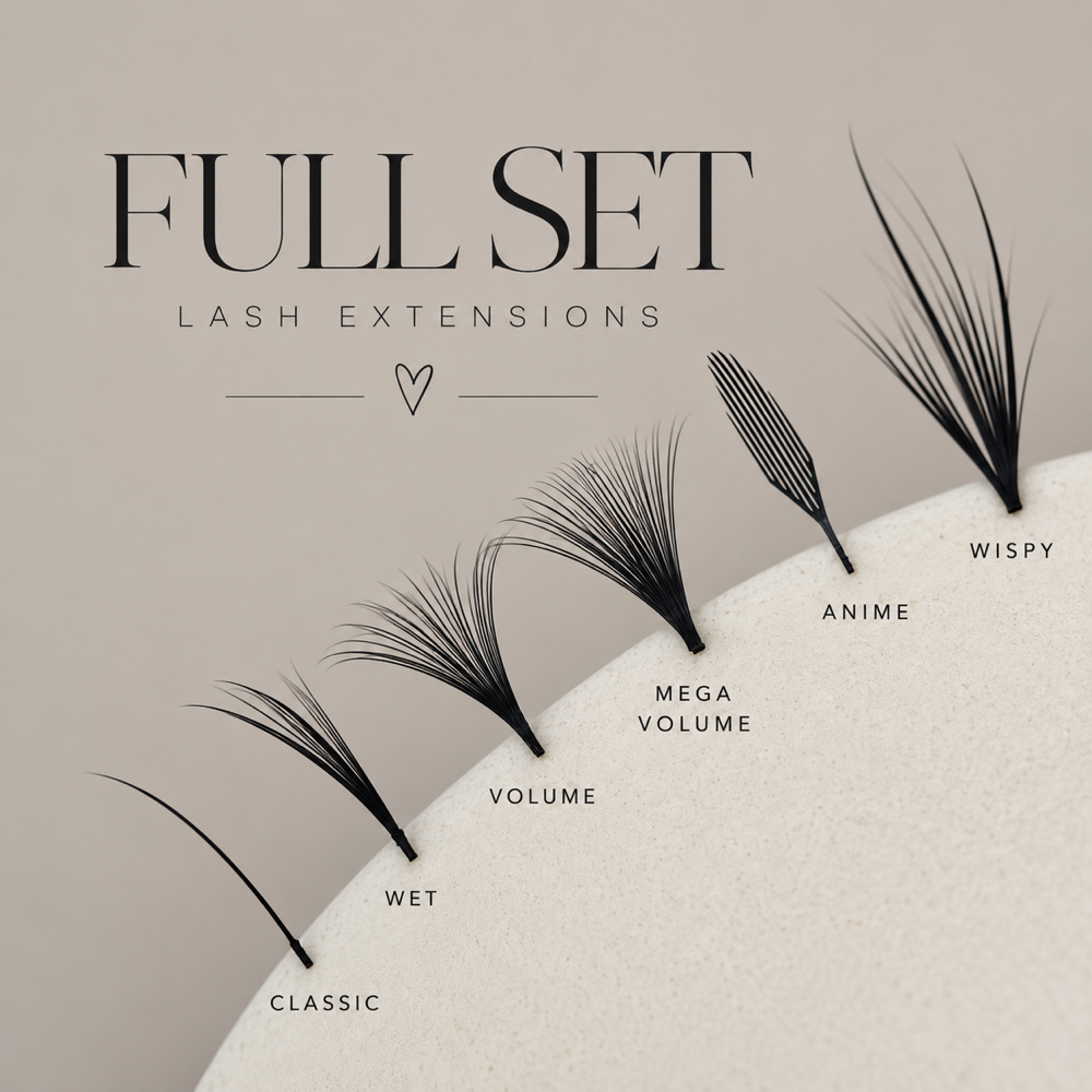 Full Set Lashes at Kenna’s Esthetics in Sparks, NV