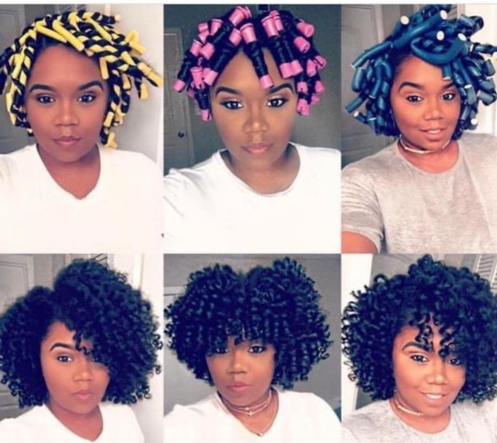 Rod Set(Natural Hair)