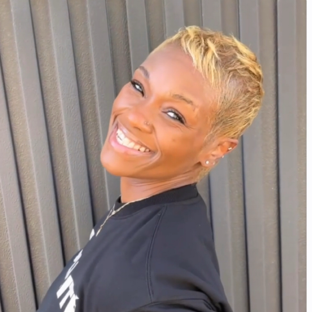 (Alopecia Focus)- Cut Camoflauge at Salon Boujie | Precision Pixie Cuts in Philadelphia, PA