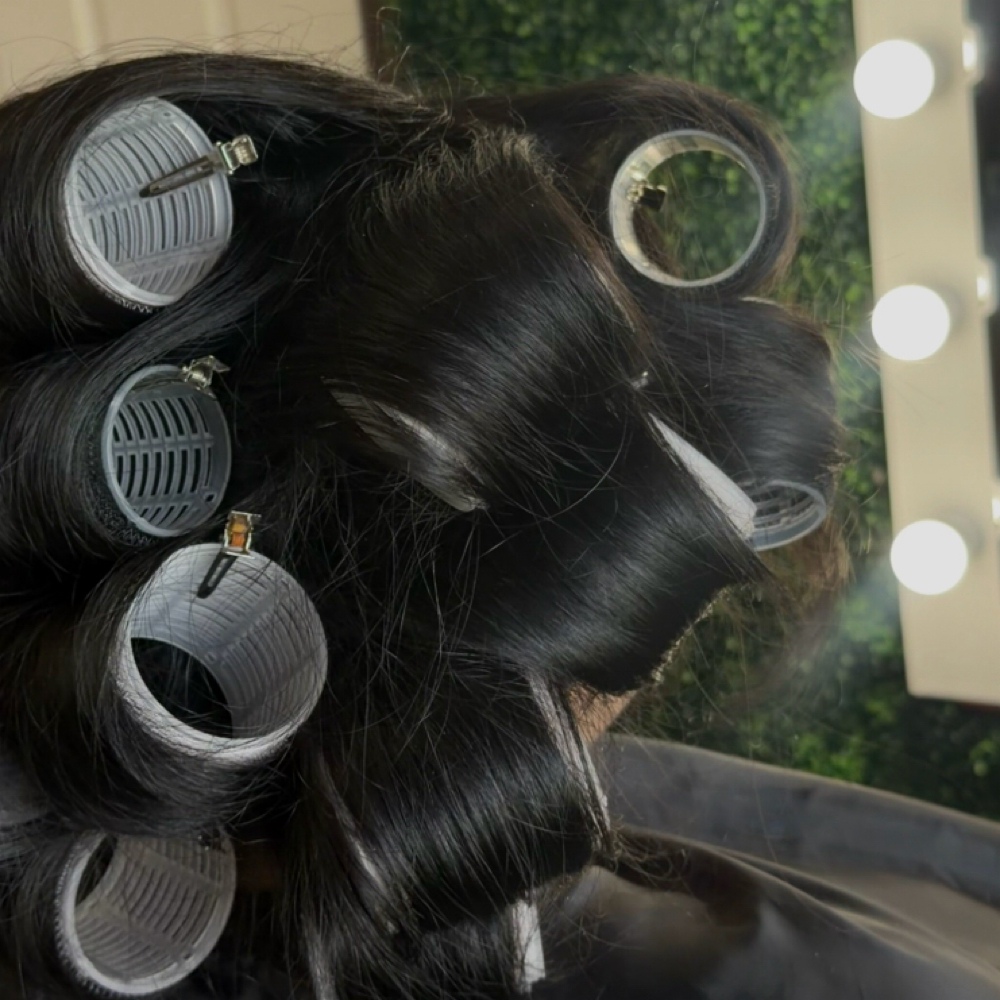 Wash & Blowout at Bond Beauty Lounge in Weslaco, TX