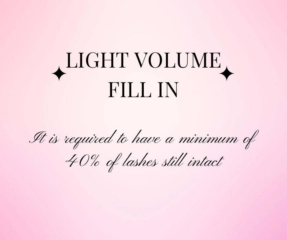 light volume fill-in/Relleno