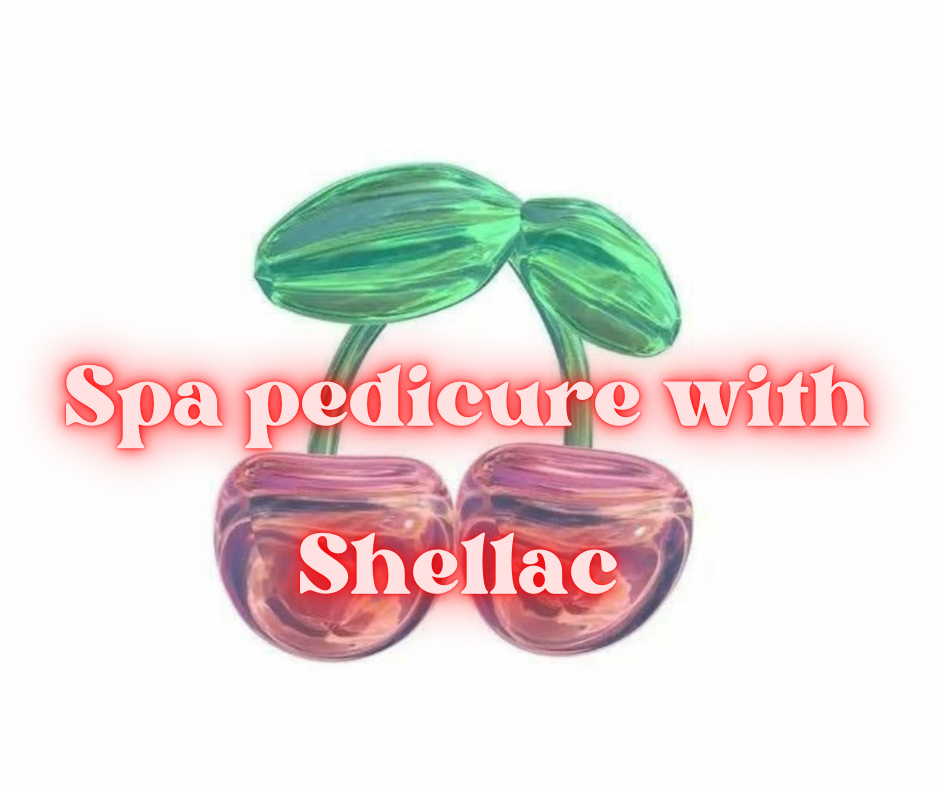 Spa Pedicure With Shellac