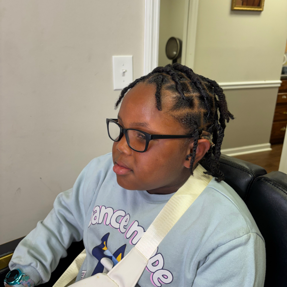 Royal Kids Loc Retwist at KshareeKrowns in murfreesboro, TN